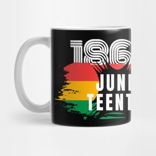 Juneteenth 1865, A Celebration of Freedom, Black Independence Day, Black Lives Matter, Black History Matters Mug